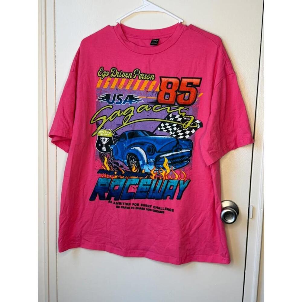 Pink Racing Tee
